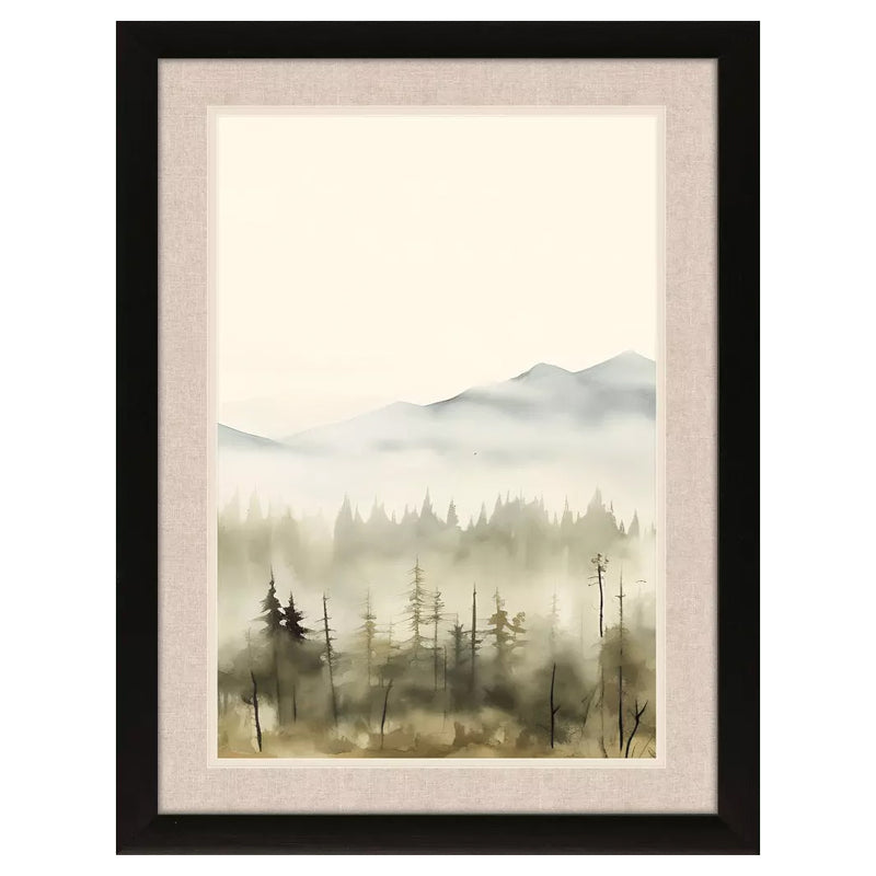 Orlov Mountain Glimpse II Framed Art