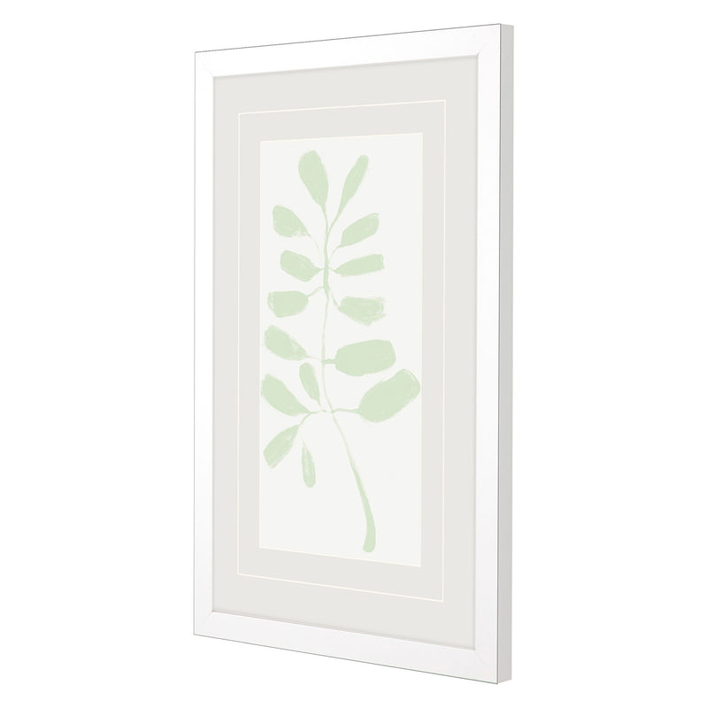 Vess Soft Sprig Trio I Framed Art