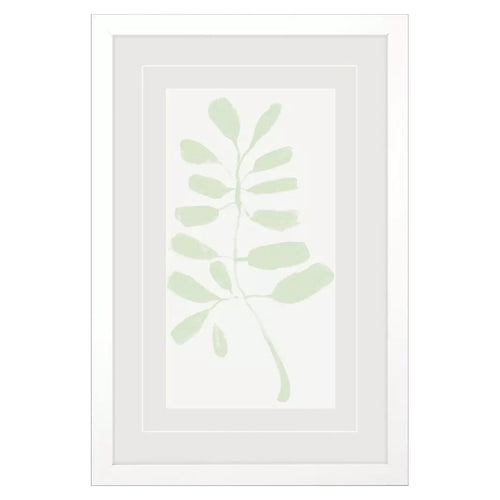 Vess Soft Sprig Trio I Framed Art