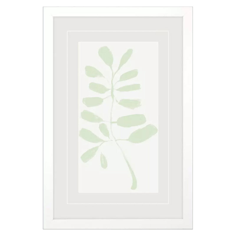 Vess Soft Sprig Trio I Framed Art