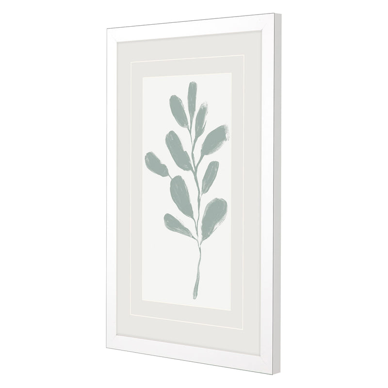 Vess Soft Sprig Trio II Framed Art