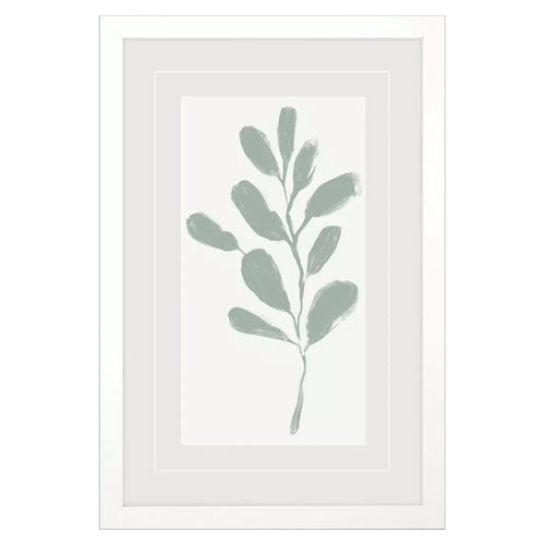 Vess Soft Sprig Trio II Framed Art