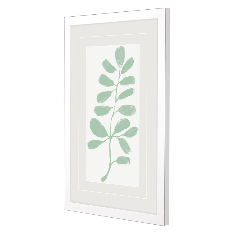 Vess Soft Sprig Trio III Framed Art