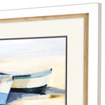 Brent Beached Boats Framed Art Set of 2