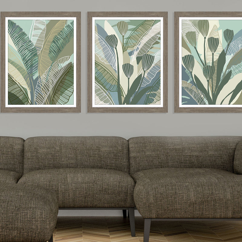 Kouta Tropical Botanical III Framed Art