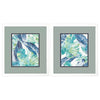 Allen Palms Watercolor Framed Art Set of 2