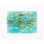 Bell Tropical Colors Framed Art