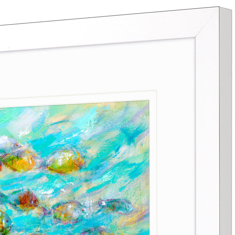 Bell Tropical Colors Framed Art