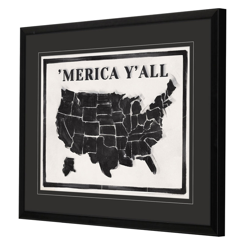 McCandless Merica Yall Framed Art