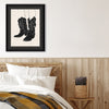 McCandless Cowboy Boots Framed Art