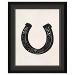 McCandless Cowboy Horseshoe Framed Art