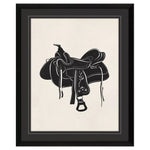 McCandless Cowboy Saddle Framed Art