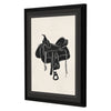 McCandless Cowboy Saddle Framed Art