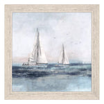 Blue Blue Sailing II Framed Art