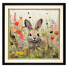 Roozbeh Patchwork Rabbit Framed Art