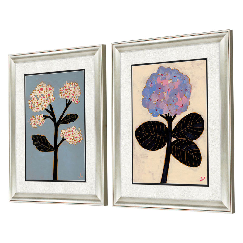 Wehkamp Pastel Garden I Framed Art Set of 2