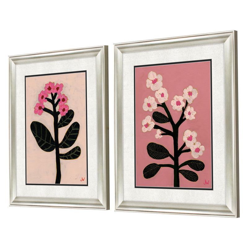 Wehkamp Pastel Garden II Framed Art Set of 2