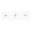 Inspire Studio Conversation Birds II Framed Art Set of 3