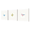 Inspire Studio Conversation Birds II Framed Art Set of 3