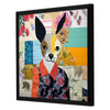 Powers Patchwork Dog I Framed Art