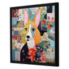 Powers Patchwork Dog II Framed Art