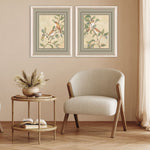 Vess Songbird Fresco Framed Art Set of 2