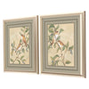 Vess Songbird Fresco Framed Art Set of 2