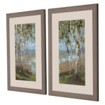 Copenhaver Aspen Spring Framed Art Set of 2