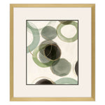 Hazel J Spectral Green I Framed Art