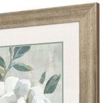 Aria K White Florals Framed Art Set of 2