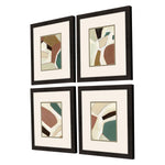 Jetty Highland Hues Framed Art Set of 4