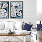 Petal Five Oysters Canvas Art