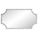 Makrana Marble Scalloped Mirror