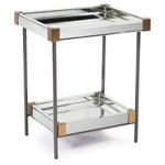 Elaine Mirrored Side Table