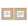 Popp Greenery Bouquet Framed Art Set of 2