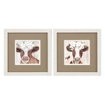 Warren Sweet Caroline Framed Art Set of 2