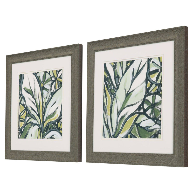 Vess Fauvist Tropical A Framed Art Set of 2