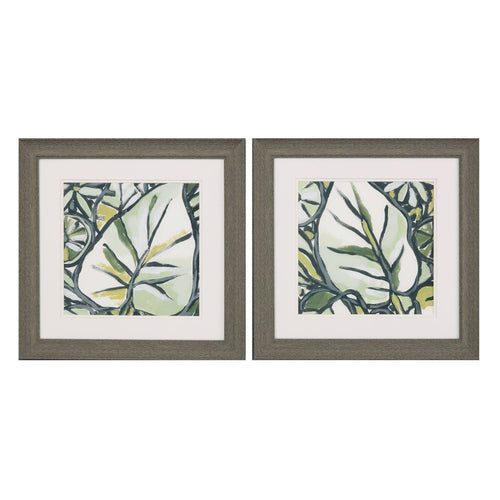 Vess Fauvist Tropical B Framed Art Set of 2