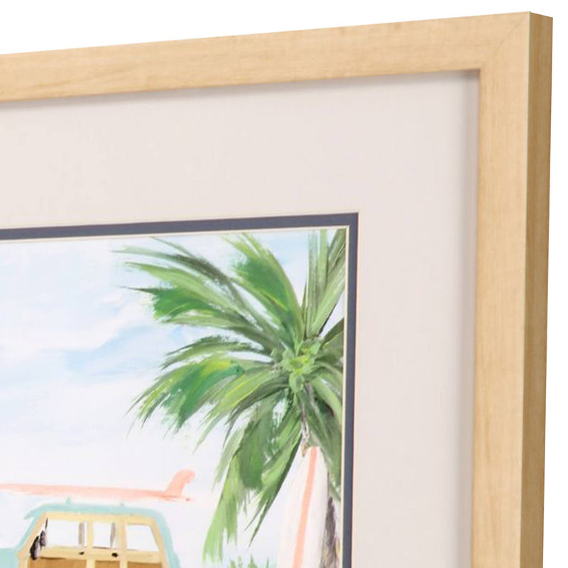 Derice Tropical Vacation Framed Art Set of 2