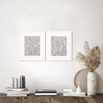 Santiago Fissures Framed Art Set of 2