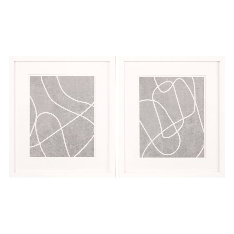 Santiago Fissures Framed Art Set of 2