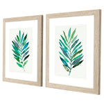 Warren Palm Frond Flow B Framed Art Set of 2