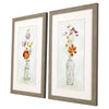 Robinson Catalina Bouquet Framed Art Set of 2