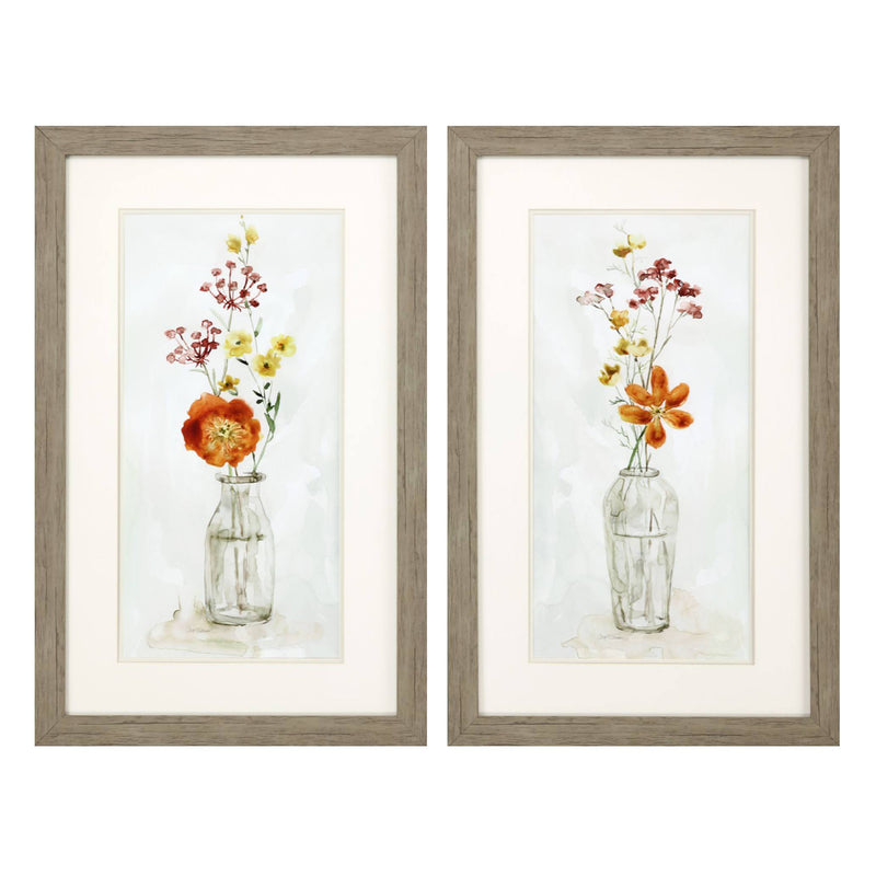 Robinson Catalina Bouquet Framed Art Set of 2