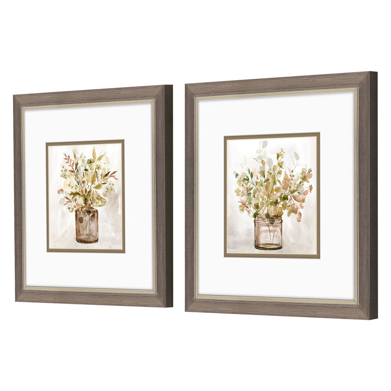 Robinson Earthy Garden Framed Art Set of 2