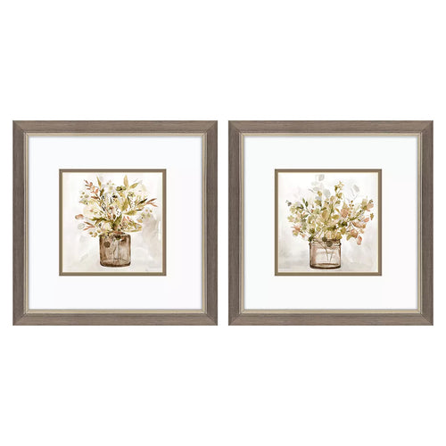 Robinson Earthy Garden Framed Art Set of 2