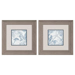 Barnes Seabed Scene B Framed Art Set of 2