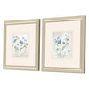 Price Blue Wildflowers Framed Art Set of 2