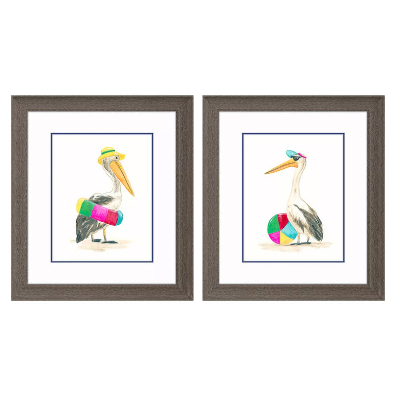 Vess Beach Bum B Framed Art Set of 2