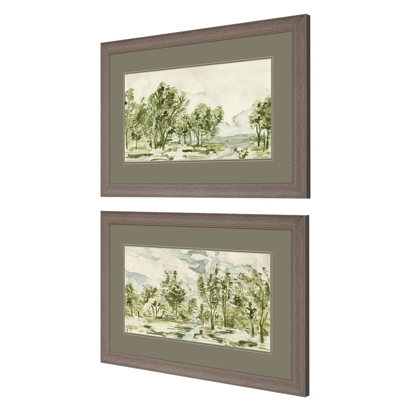 Wang Forest Path Framed Art Set of 2